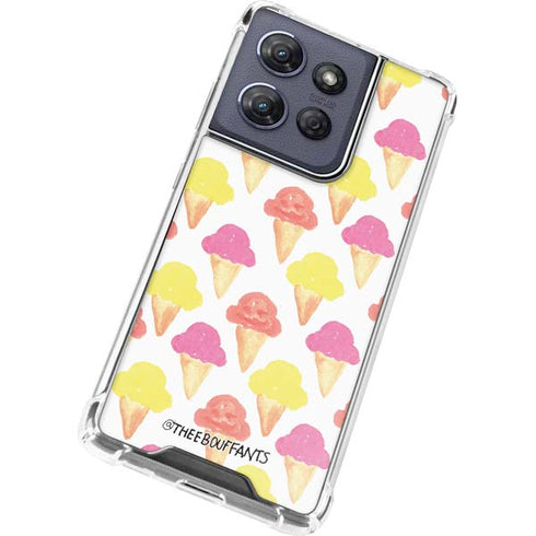 Bouffants and Broken Hearts Ice Cream Moto G Power 5G (2025) Clear Case