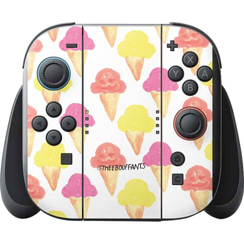 Bouffants and Broken Hearts Ice Cream Nintendo Switch 2 (2025) with Joy-Con Skin