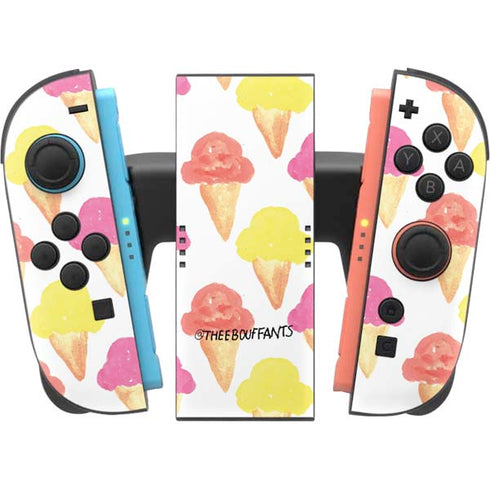 Bouffants and Broken Hearts Ice Cream Nintendo Switch 2 (2025) Joy-Con Controller Skin
