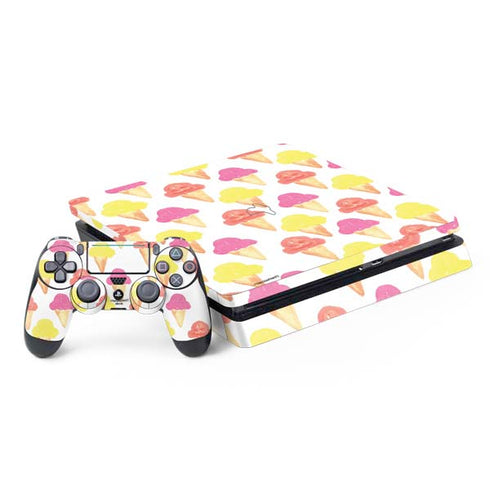 Bouffants and Broken Hearts Ice Cream PlayStation PS4 Skins