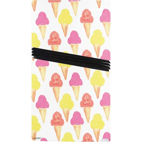 Bouffants and Broken Hearts Ice Cream PS5 Pro Console Skin