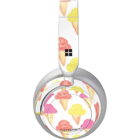 Bouffants and Broken Hearts Ice Cream Surface Headphones Skin