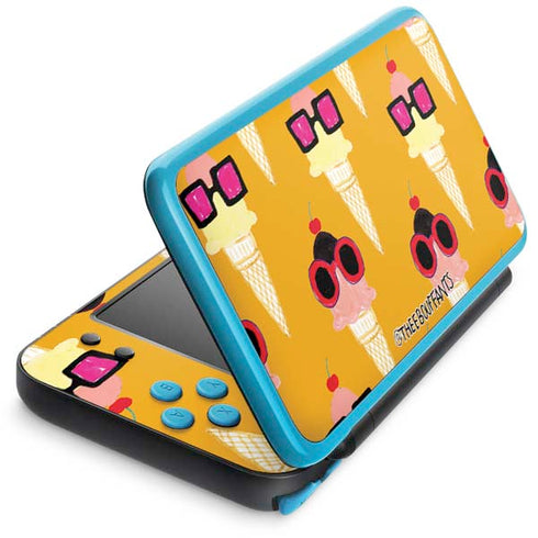 Bouffants and Broken Hearts Ice Cream with Shades Nintendo 2DS XL (2017) Skin