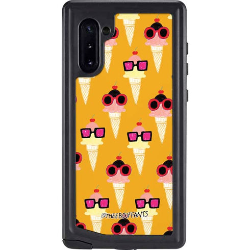 Bouffants and Broken Hearts Ice Cream with Shades Galaxy Cases