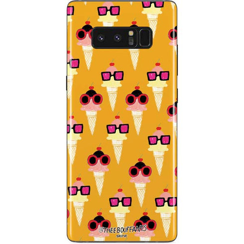 Bouffants and Broken Hearts Ice Cream with Shades Galaxy Note 8 Skin