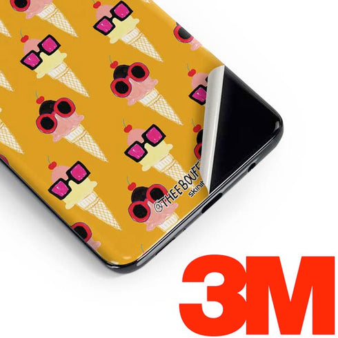 Bouffants and Broken Hearts Ice Cream with Shades Galaxy S10 Skin