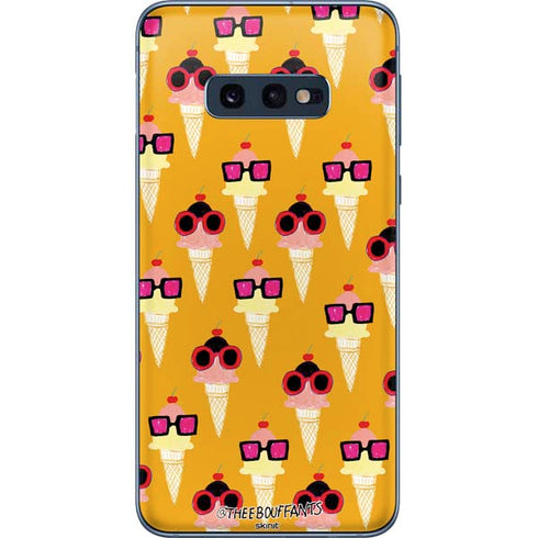 Bouffants and Broken Hearts Ice Cream with Shades Galaxy S10e Skin