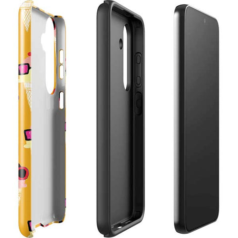 Bouffants and Broken Hearts Ice Cream with Shades Galaxy S25 Impact Case