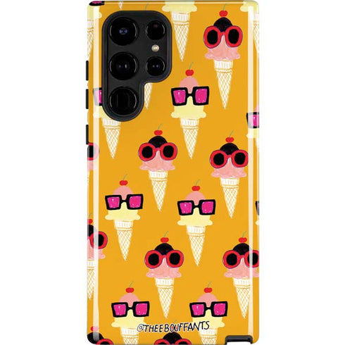 Bouffants and Broken Hearts Ice Cream with Shades Galaxy S25 Ultra Impact Case