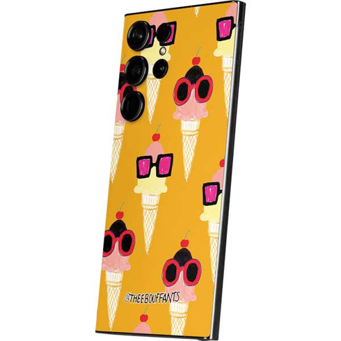 Bouffants and Broken Hearts Ice Cream with Shades Galaxy S25 Ultra Skin