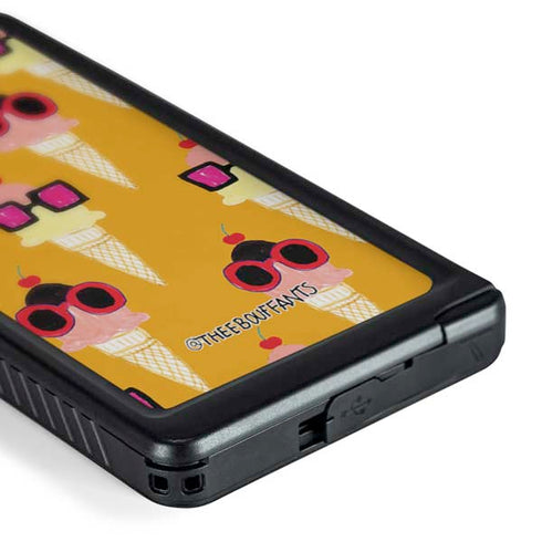 Bouffants and Broken Hearts Ice Cream with Shades Galaxy S24 Ultra Waterproof Case