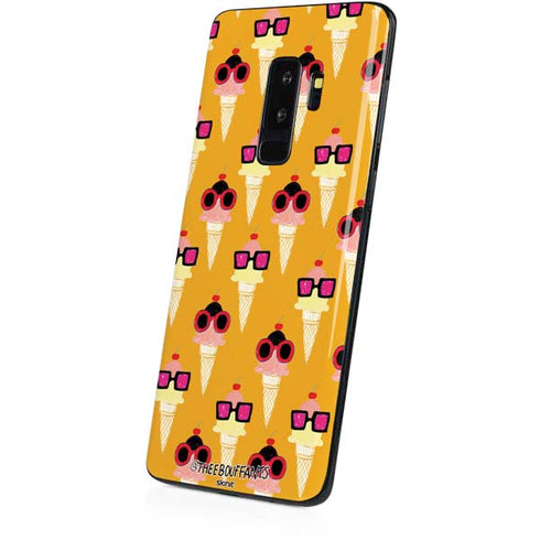 Bouffants and Broken Hearts Ice Cream with Shades Galaxy S9 Plus Skin