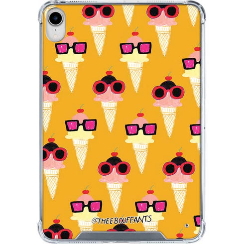 Bouffants and Broken Hearts Ice Cream with Shades iPad 11th Gen (2025) Clear Case