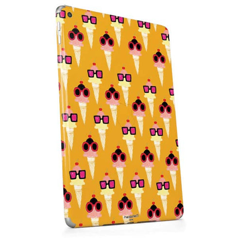 Bouffants and Broken Hearts Ice Cream with Shades Apple iPad Skin