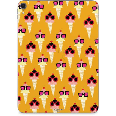 Bouffants and Broken Hearts Ice Cream with Shades Apple iPad Pro Skin