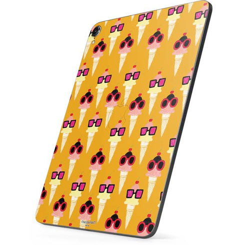 Bouffants and Broken Hearts Ice Cream with Shades Apple iPad Pro Skin