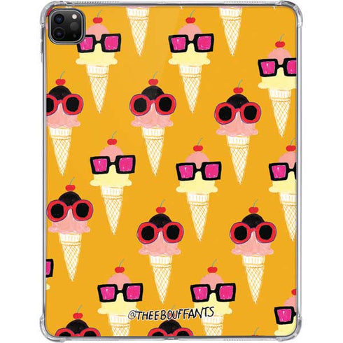 Bouffants and Broken Hearts Ice Cream with Shades iPad Pro 11in (2024) Clear Case