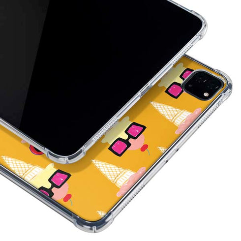Bouffants and Broken Hearts Ice Cream with Shades iPad Pro 11in (2024) Clear Case
