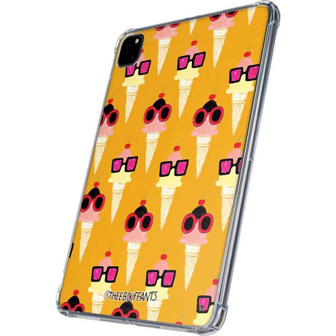 Bouffants and Broken Hearts Ice Cream with Shades iPad Pro 11in (2024) Clear Case