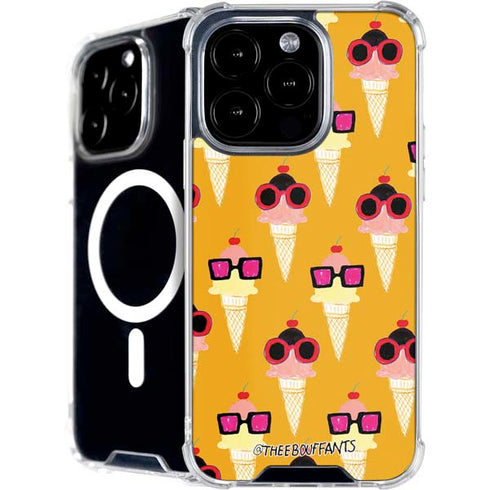 Bouffants and Broken Hearts Ice Cream with Shades iPhone 16 Pro MagSafe Case