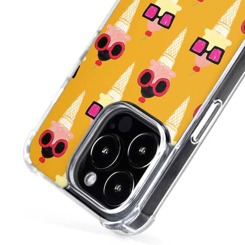 Bouffants and Broken Hearts Ice Cream with Shades iPhone 16 Pro MagSafe Case