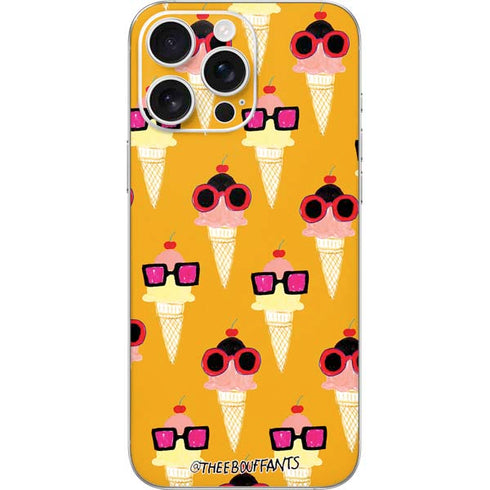 Bouffants and Broken Hearts Ice Cream with Shades iPhone 16 Pro Max Skin