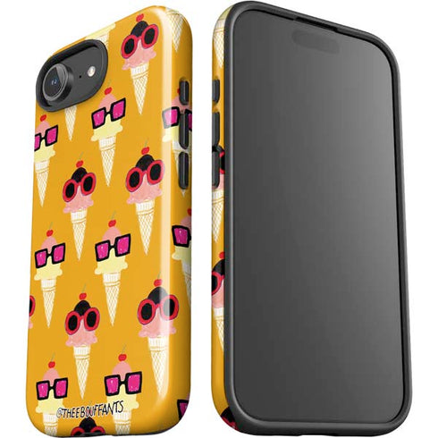 Bouffants and Broken Hearts Ice Cream with Shades iPhone 16e Impact Case