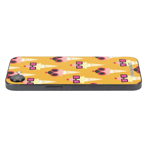 Bouffants and Broken Hearts Ice Cream with Shades iPhone 16e Skin