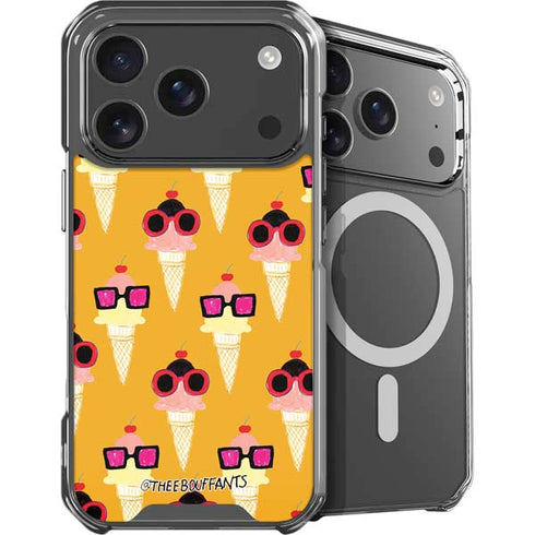 Bouffants and Broken Hearts Ice Cream with Shades iPhone 18 Pro MagSafe Case