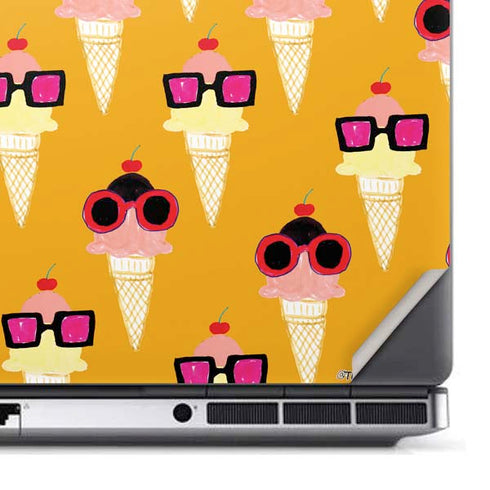 Bouffants and Broken Hearts Ice Cream with Shades Dell Precision Skin