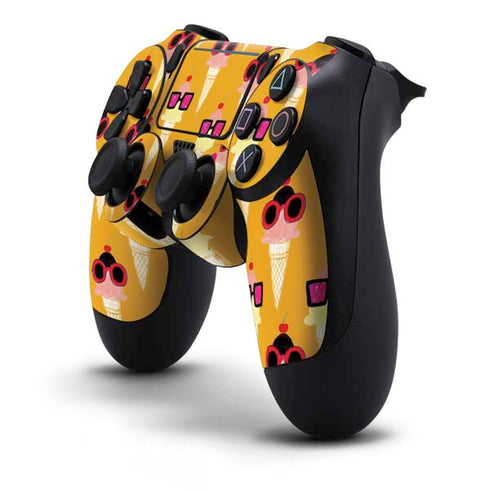 Bouffants and Broken Hearts Ice Cream with Shades PS4 Pro/Slim Controller Skin