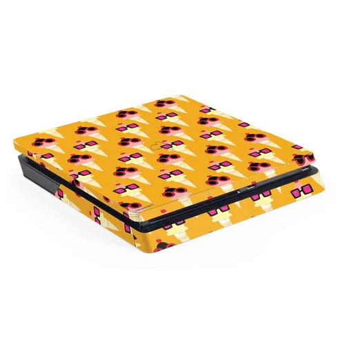 Bouffants and Broken Hearts Ice Cream with Shades PlayStation PS4 Skins