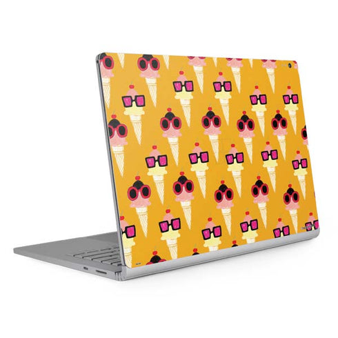 Bouffants and Broken Hearts Ice Cream with Shades Surface Book 2 15in Skin