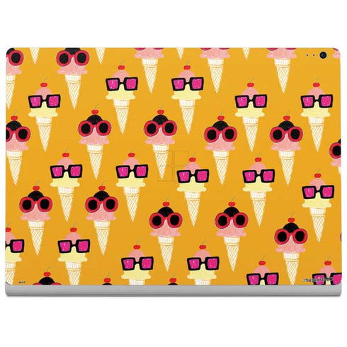 Bouffants and Broken Hearts Ice Cream with Shades Surface Book 2 15in Skin