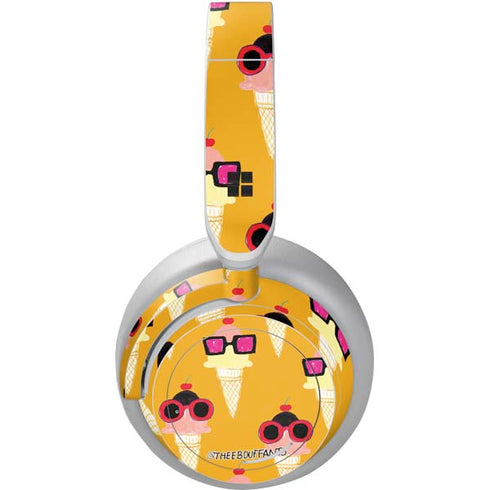 Bouffants and Broken Hearts Ice Cream with Shades Surface Headphones Skin