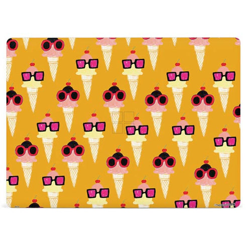 Bouffants and Broken Hearts Ice Cream with Shades Surface Laptop 2 Skin