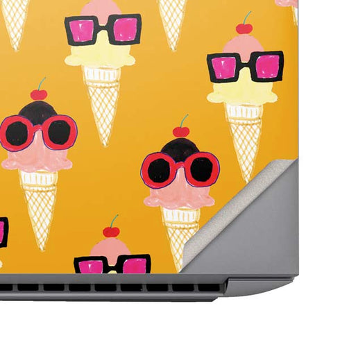Bouffants and Broken Hearts Ice Cream with Shades HP ZBook Fury 16 G10 Skin