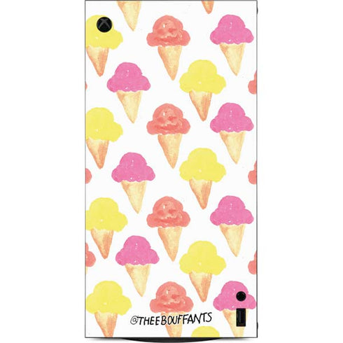 Bouffants and Broken Hearts Ice Cream XBox Series X Digital Edition Console Skin