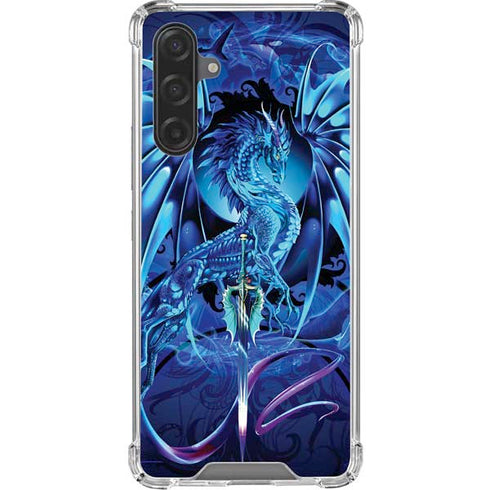 Ice Dragon by Ruth Thompson Galaxy A17 Clear Case