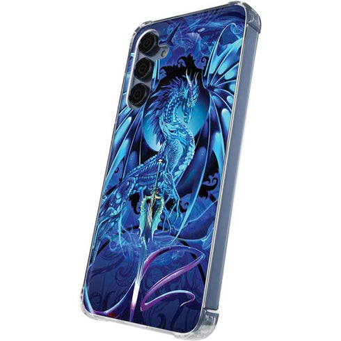 Ice Dragon by Ruth Thompson Galaxy A35 5G Clear Case