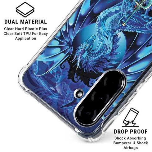 Ice Dragon by Ruth Thompson Galaxy A36 5G Clear Case
