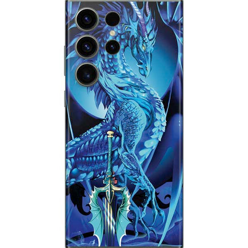 Ice Dragon by Ruth Thompson Galaxy Skins