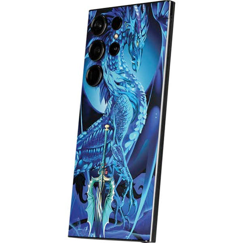 Ice Dragon by Ruth Thompson Galaxy S25 Ultra Skin