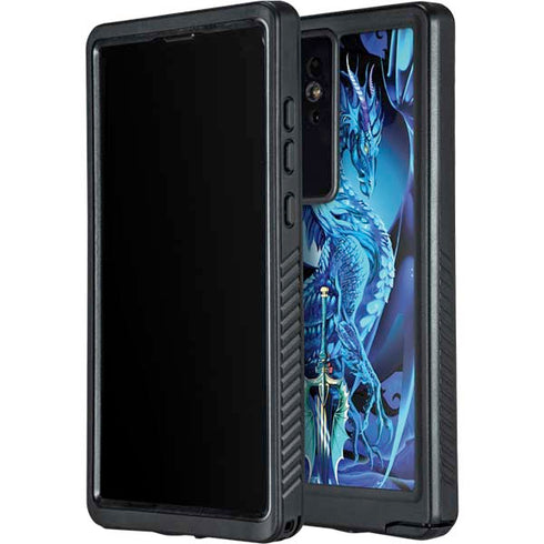 Ice Dragon by Ruth Thompson Galaxy S24 Ultra Waterproof Case