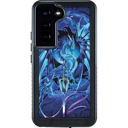 Ice Dragon by Ruth Thompson Galaxy S24 Waterproof Case