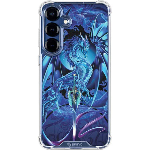 Ice Dragon by Ruth Thompson Galaxy S25 FE Clear Case