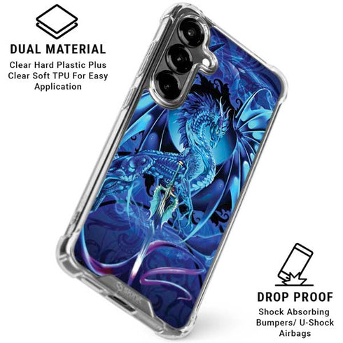 Ice Dragon by Ruth Thompson Galaxy S26 Clear Case