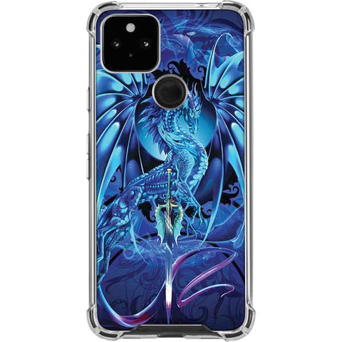 Ice Dragon by Ruth Thompson Pixel Cases