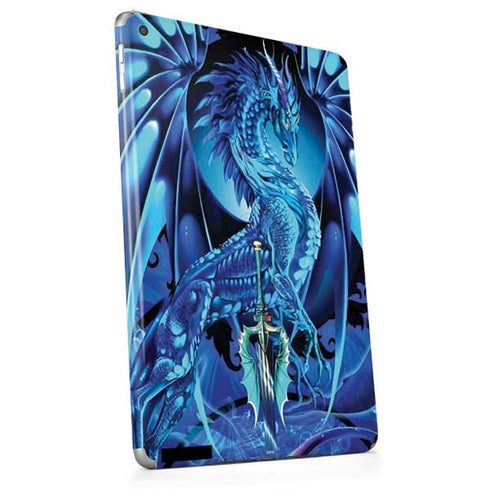 Ice Dragon by Ruth Thompson Apple iPad Skin