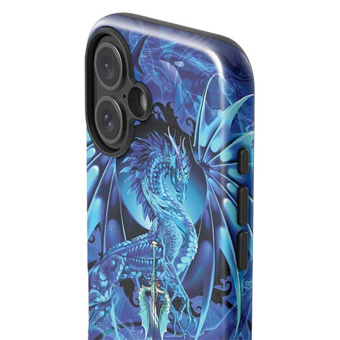 Ice Dragon by Ruth Thompson iPhone 16 Impact Case